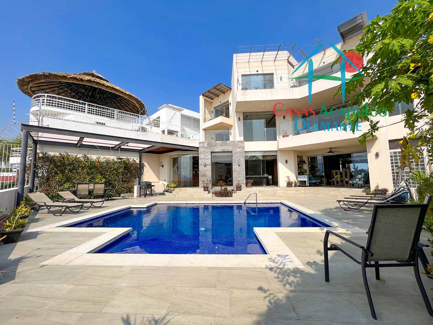 Joyas de Brisamar Vista de la Bruma 3 - Terraza con alberca 2